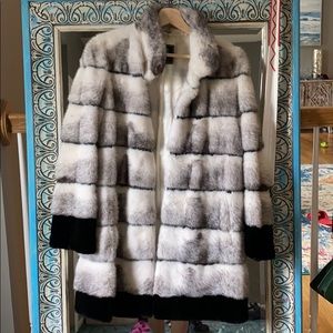 100% mink coat (will keep you warm at burning man )